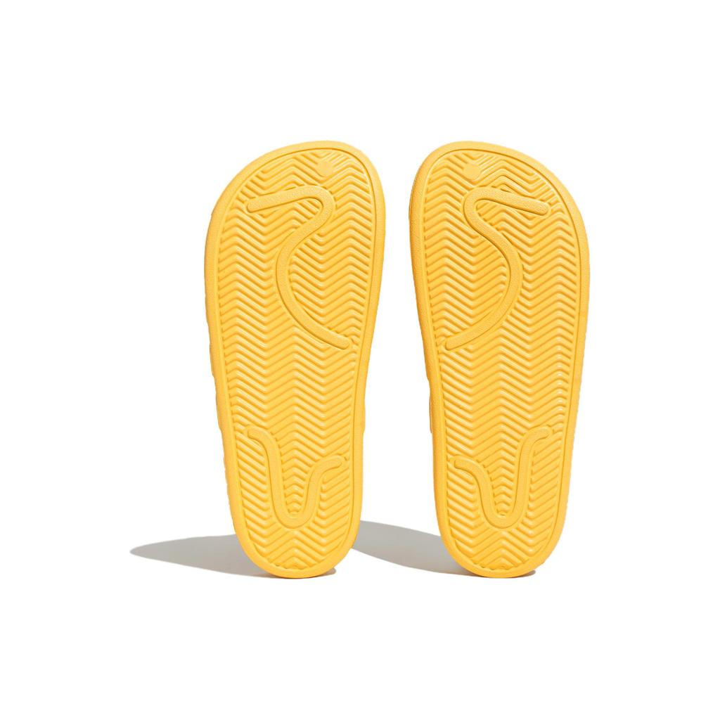 New Adidas Adilette Clogs 'Yellow'