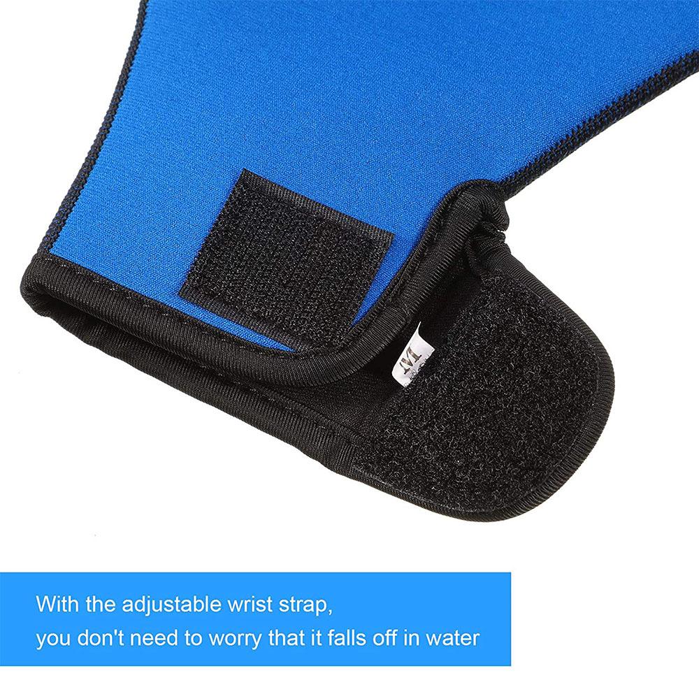 2 Pairs of Swimming Gloves Aquatic Swim Training Gloves For Diving Aerobics