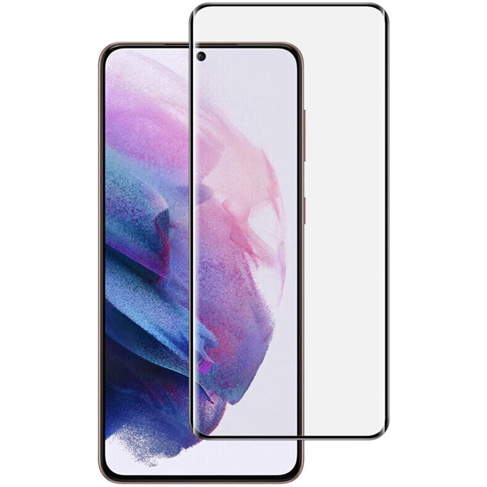 

IMAK For Samsung Galaxy S21 Ultra 5G Screen Protector Full Glue 3D Curved Tempered Glass Film with Positioning Frame Type A