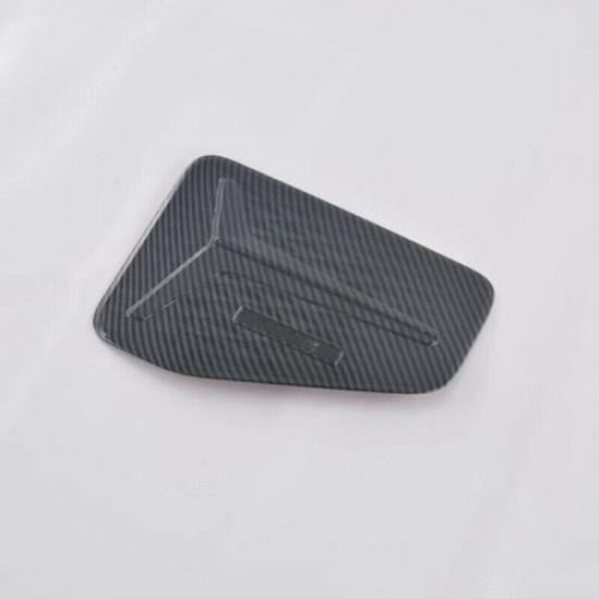 For Isuzu D-Max Dmax 2021-2024 Carbon Fiber Gas Oil Fuel Tank Cap Cover Trim