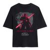 Star Wars: Maul-Shadow Lord Womens/Ladies Dark Side Sith Oversized T-Shirt