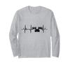 Sports Car Heartline Heartbeat Long Sleeve T-Shirt