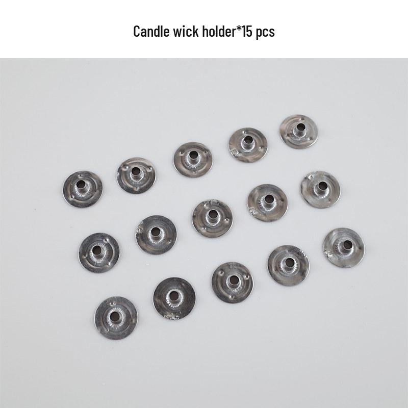 Aroma Candle Wick Kit: Smokeless Cotton & Wooden Wicks for DIY Candles