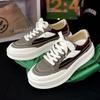 New Board Shoes Thick Baseplate Shoes INS Leisure Sports Harajuku Ulzzang White Shoes Men
