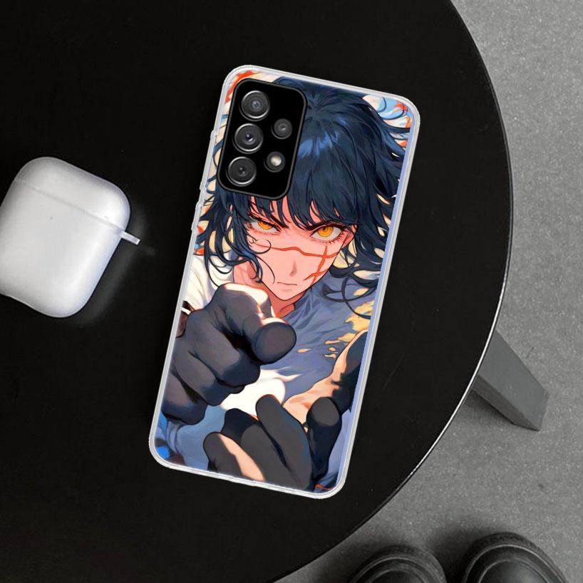 Chainsaw Mans Yoru War Devil Phone Case Cover for Samsung Galaxy A12 A22 A32 A52 A72 A02S A51 A50S A31 A20S A10S Note 20 Ultra 1