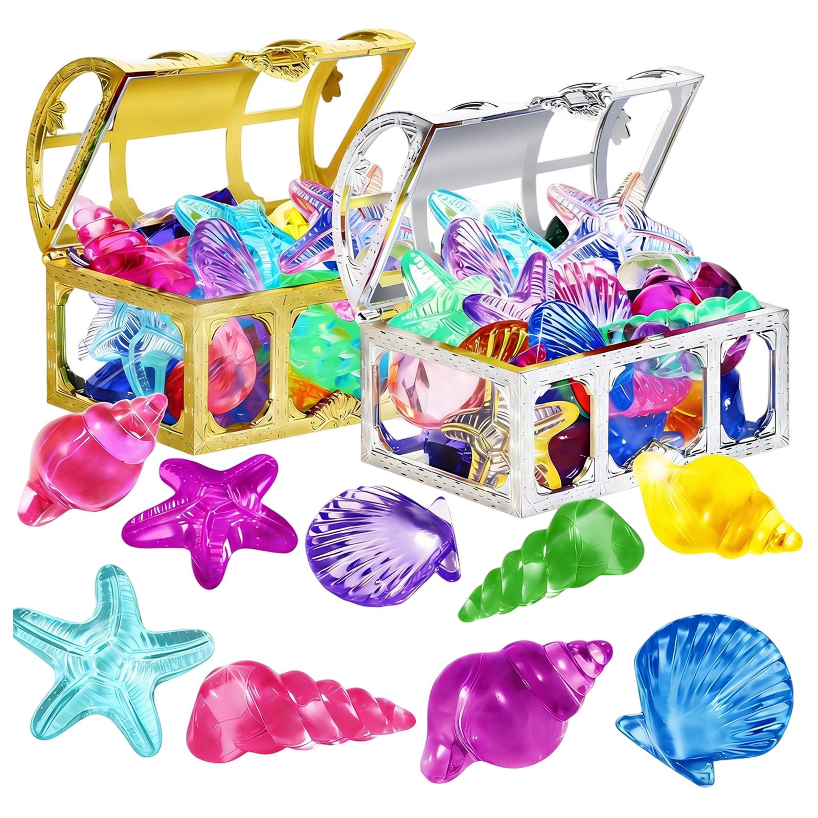 Summer Children S Diving Gemstone Toy Set, Swimming Pool Game Toy Set