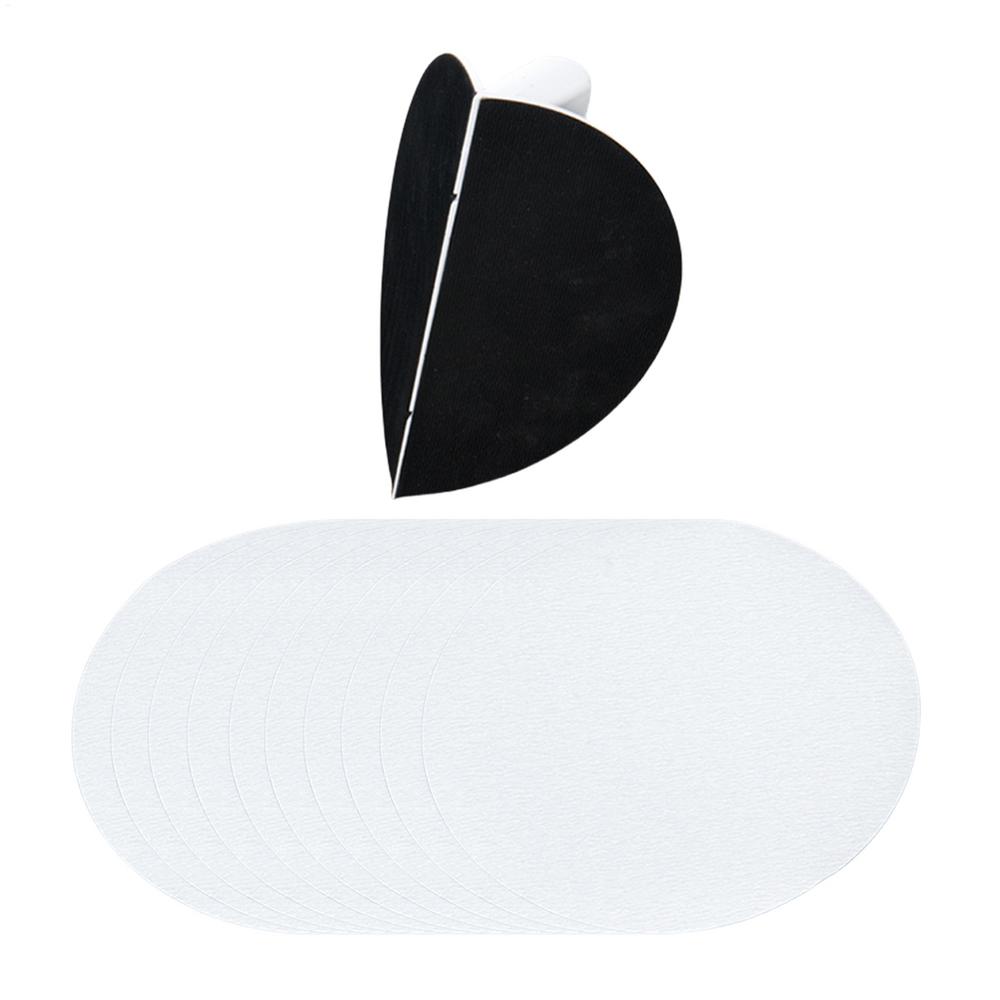 Semi-Circular Angle Sanding Sandpaper Tool Corner Sanding Tool Self-Adhesive Sandpaper Polishing Semi-Circular Sanding Tools