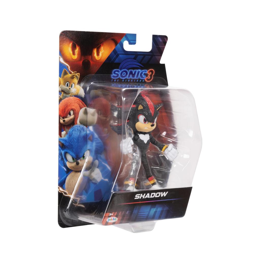 Sonic the Hedgehog Sonic 3 Movie Action Figures 2nd Series 5-Inch Shadow [Parallel Import]