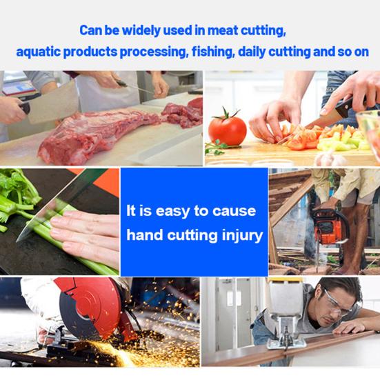Stainless Steel Cut Resistant Gloves Oyster Shelled Gloves A9 Protection Level Mitt for Shucking Glass Handling And Industrial Use