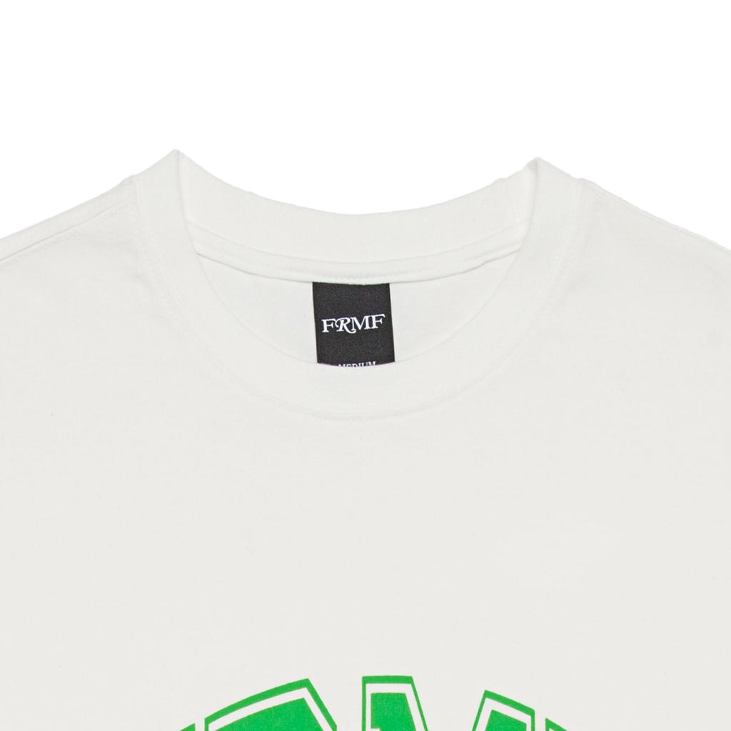 FRAME OFF Frmf Arch Logo Short Sleeve T-Shirt_White