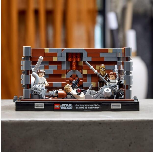LEGO Star Wars 75339 Диорама: Дробилка отходов на Звезде Смерти
