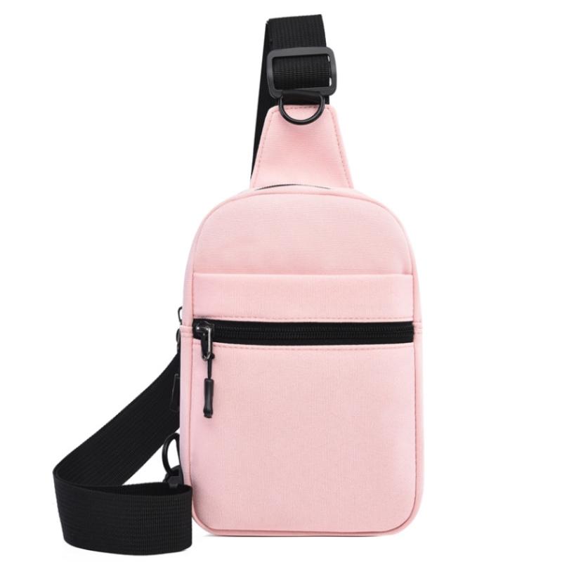 Mini Oxford Cloth Crossbody Bag Unisex Small Chest Pack Large Capacity Versatile Mobile Bag For Men Women