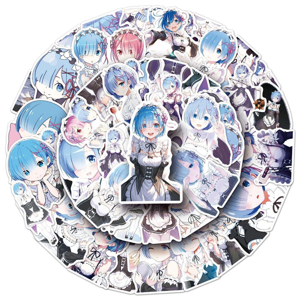 Niedliche japanische Anime-Charakter-Aufkleber - HD, Wasserdicht, DIY für Notizbuch & Tagebuch