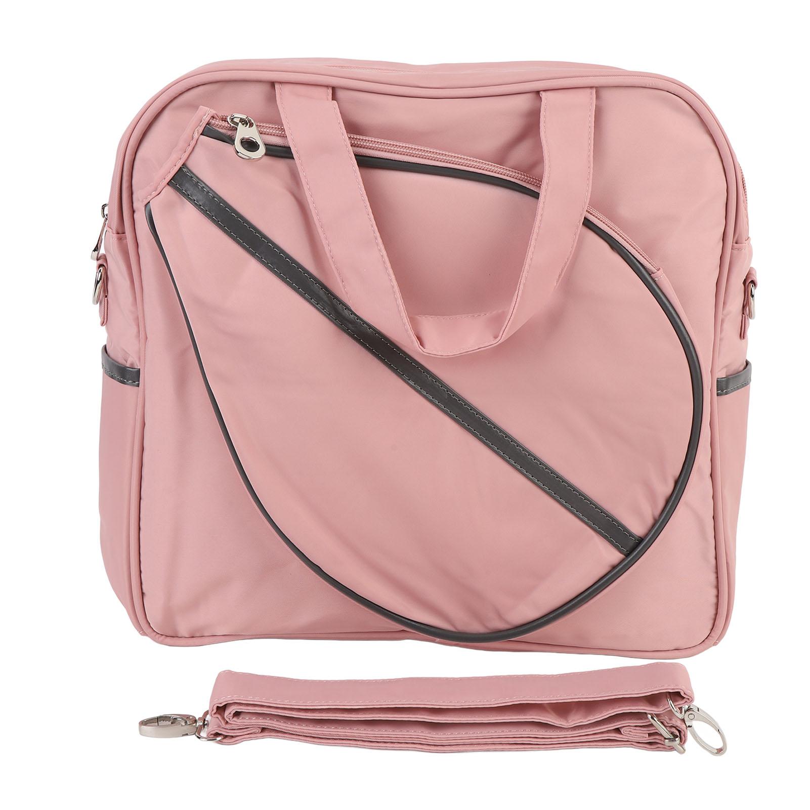 Badminton Shoulder Bag Large Capacity Oxford Fabric Dry Wet Separation Stylish Badminton Racket Bag