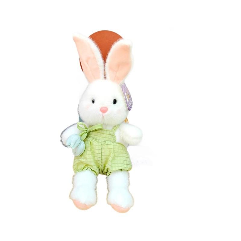 Small Pants Strap Flower Rabbit Plush Toys Childrens Dolls Gifts Birthday