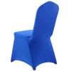 50 Pcs Royal Blue Chair Covers, Polyester Spandex Chair Cover, Stretch Slipcovers for Wedding Party Dining Banquet Flat-Front Chair Covers, Fits Chair