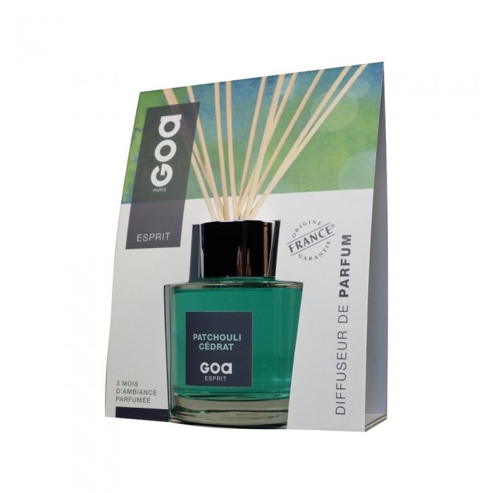 Parfum D'intérieur - Diffuseur De Parfum - Goatier Esprit Patchouli Cédrat 200 Ml