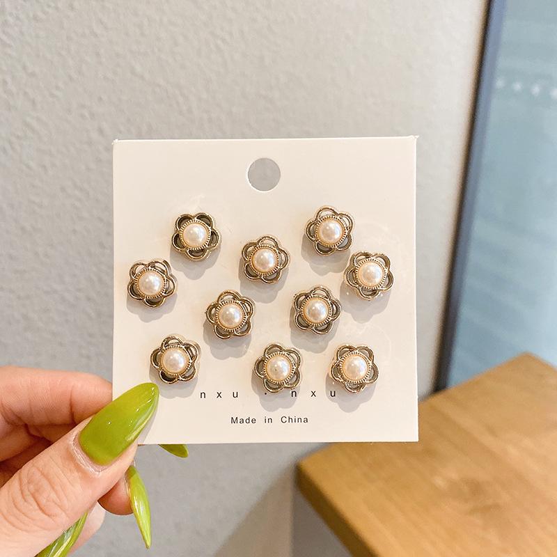 

Pearl Waistline Adjustment Brooch - Jeans Waist Take-In Pin for Women