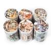1 Roll 6x200cm Winter Home Girl Theme Tape Stickers Warm Cute Hand-Painted Patterns Journal DIY Scene Decor Supplies