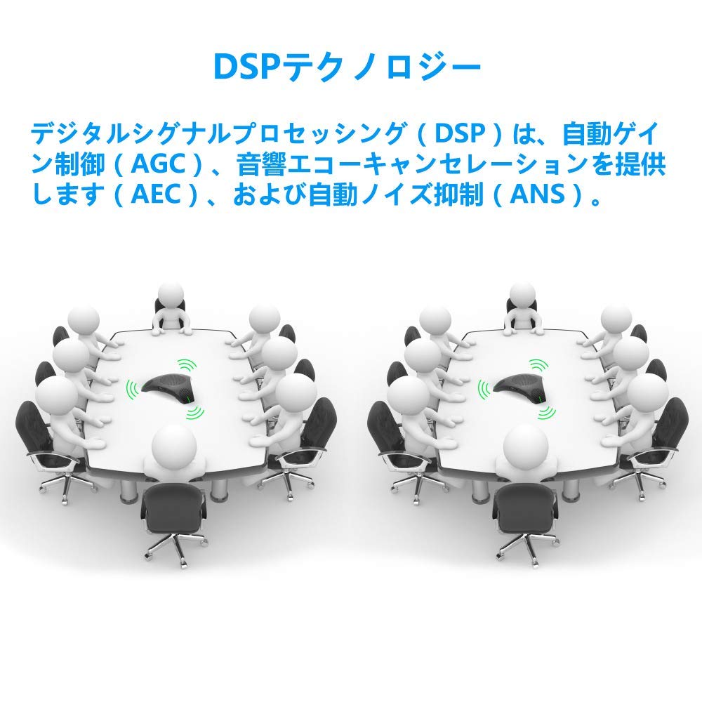 iTOPVIS USB Microphone Person Business Conference Microphone Omnidirectional Echo Canceling Perfect for Plug and Play PC gaming compatible with OS