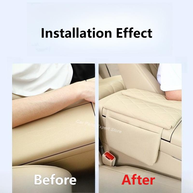 For Huawei AITO M9 2024 2025 Armrest Box Storage Box Protective Cover Car Central Heighten Pad Interior Modification Accessories