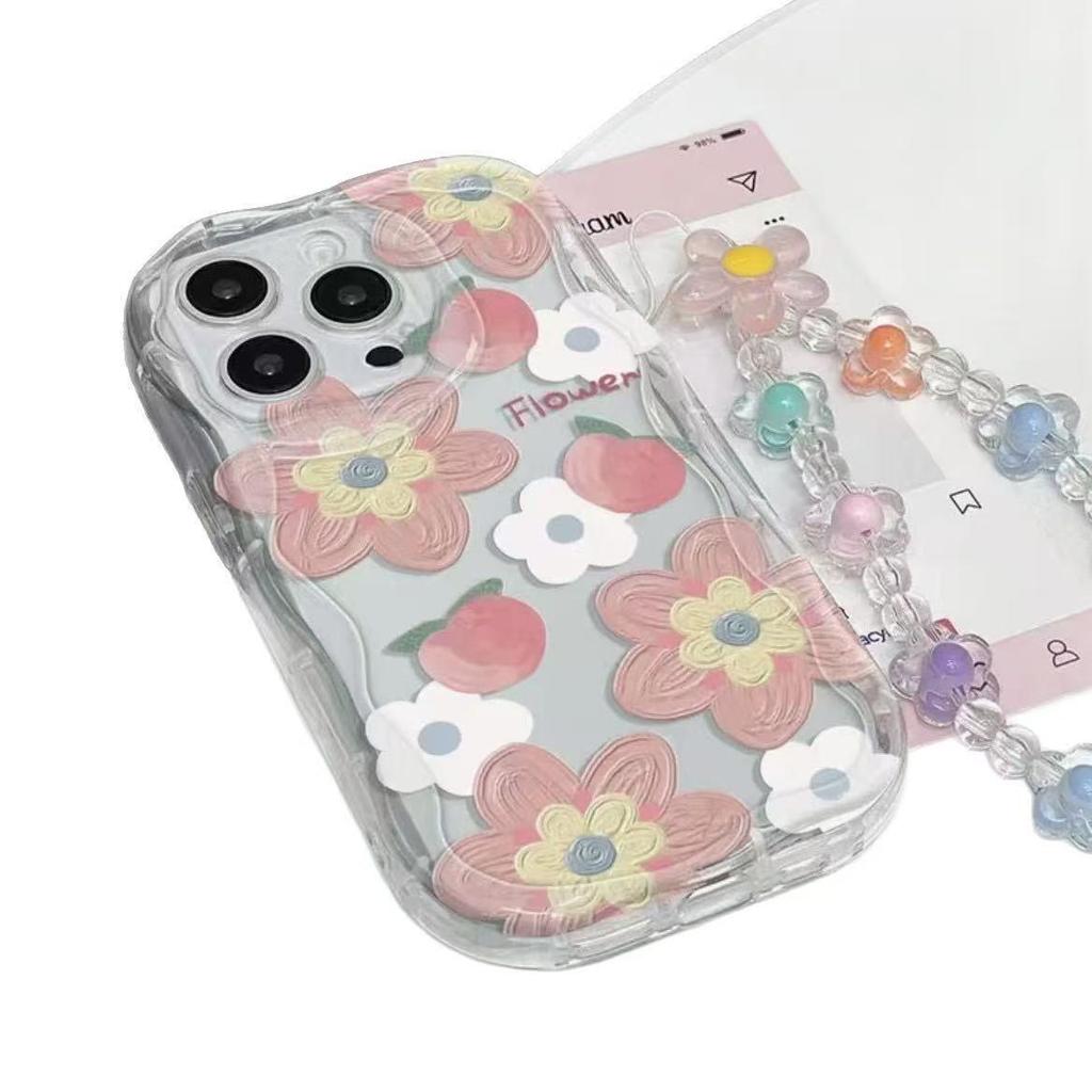 iPhone Pro 11 Max Full Coverage Floral Fruit Phone Case