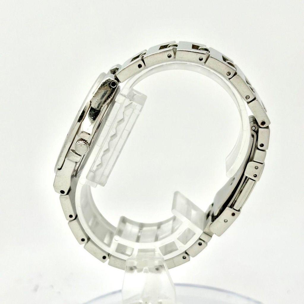 Used [New Battery] SEIKO Lukia Ladies Watch Navy Day-Date 5Y89-0B30 022684