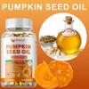 Pumpkin Seed Oil Capsules 2000mg for Brain Boost Prostate Urinary Function Health Cardiovascular Health Hair Growth Boost Metabolism