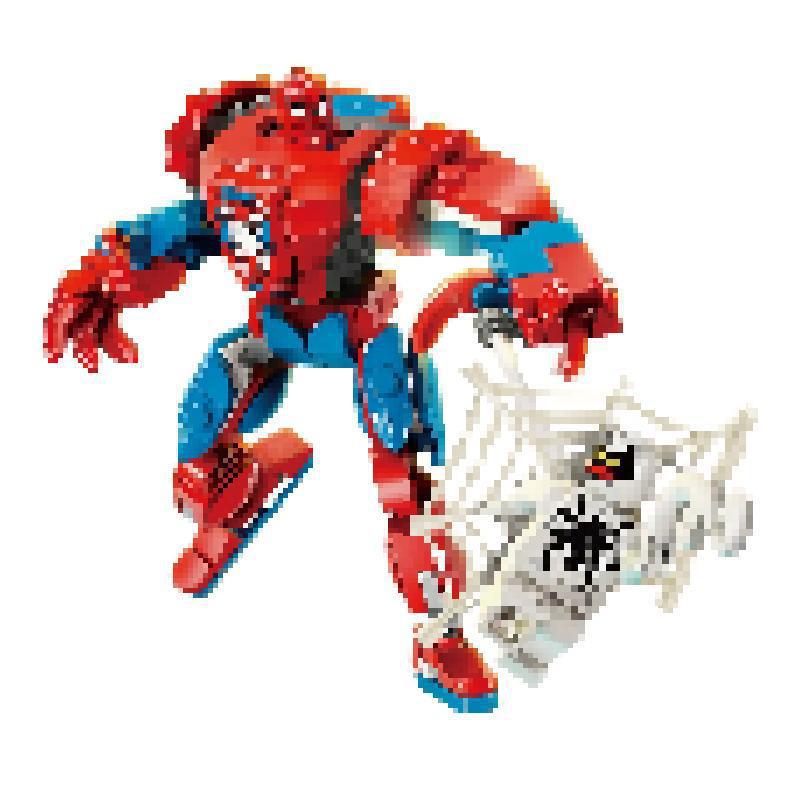 KSZ1040-1043 Superhero Series Minifigure: Action Figure, Joint Movable, Building Block Toy for Children