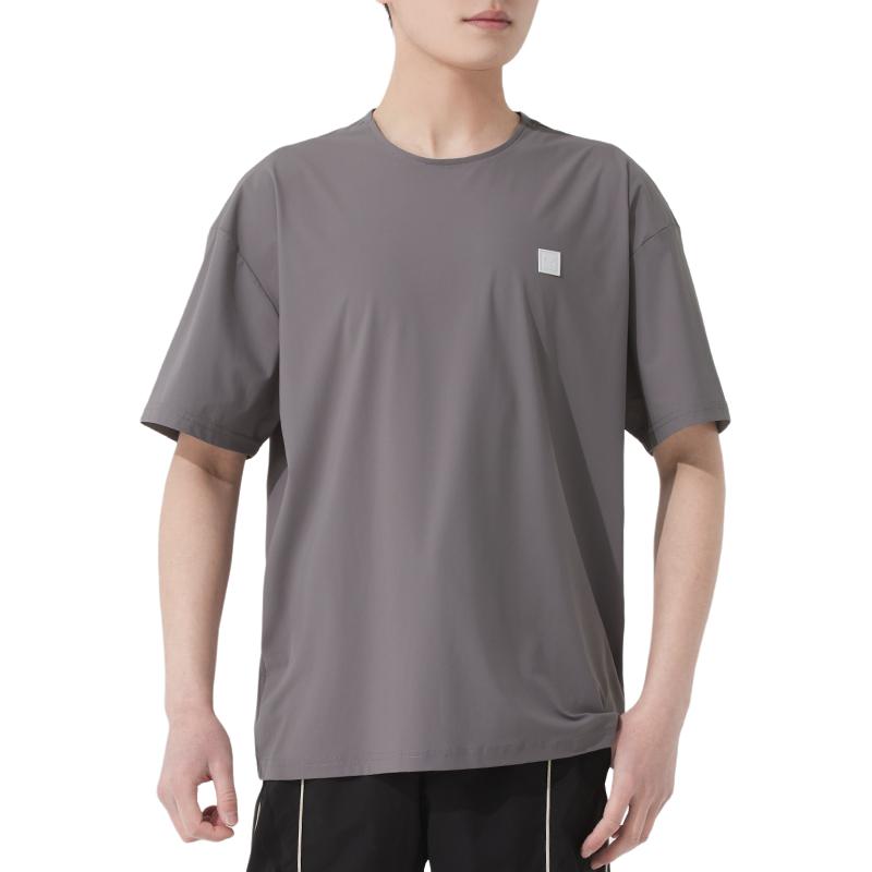 Puma Laufen Fitness Training Bequem Atmungsaktiv Stilvoll Kurzarm T-Shirt Herren Oberteile Grau 689289-71