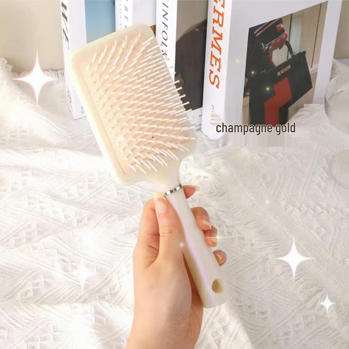 

Pearlescent Mermaid Anti-Static Massage Comb шампанського