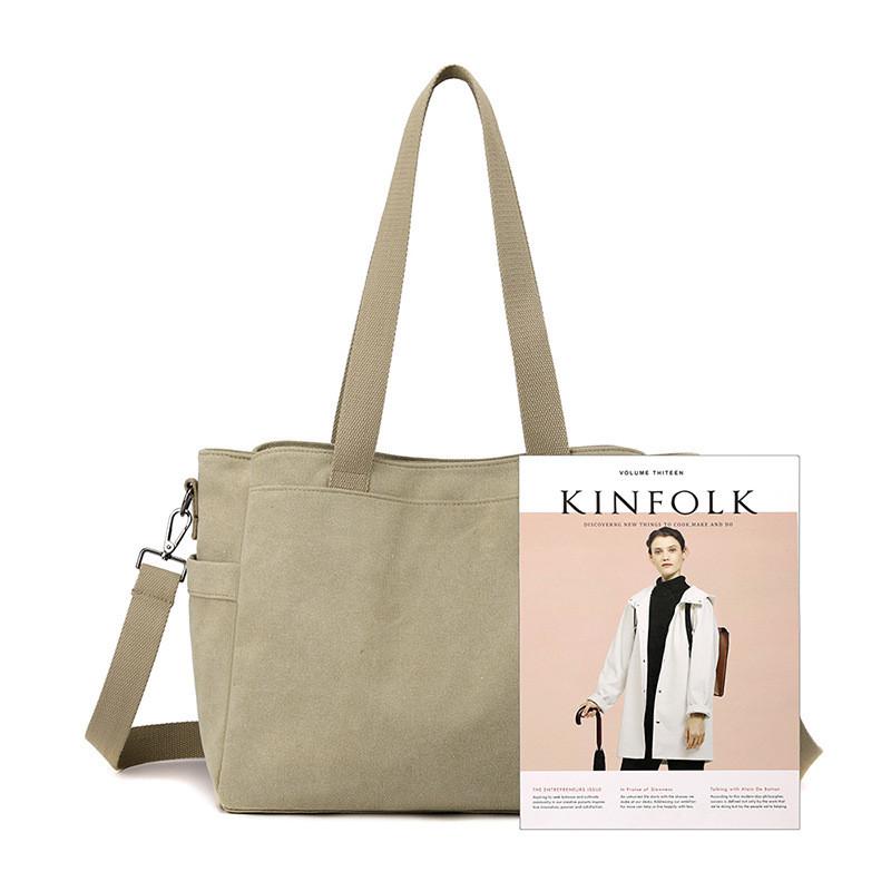 Canvas Tote Bag For Women With Large Capacity And Fashionable Design For Daily Use