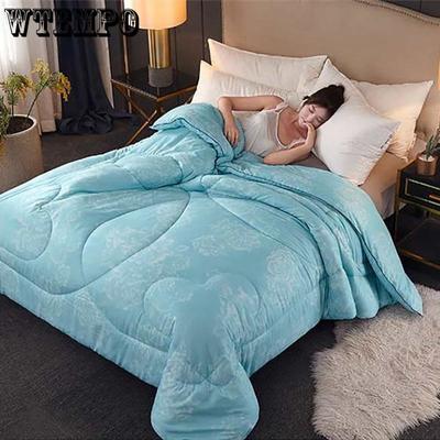 200*230CM Enlarge Double Summer Thin Quilt Summer Cotton Air-conditioning Quilt 100% Mulberry Silk Quilt Summer Cool Quilt