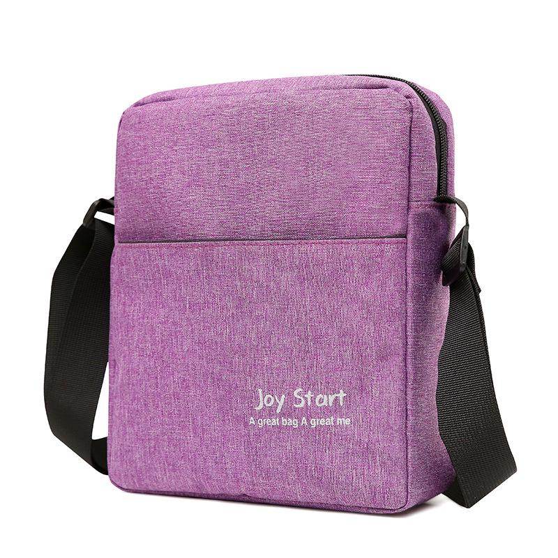Men'S Casual Shoulder Bag Lightweight Nylon Shoulder Waterproof Messenger Bag Outdoor Backpack