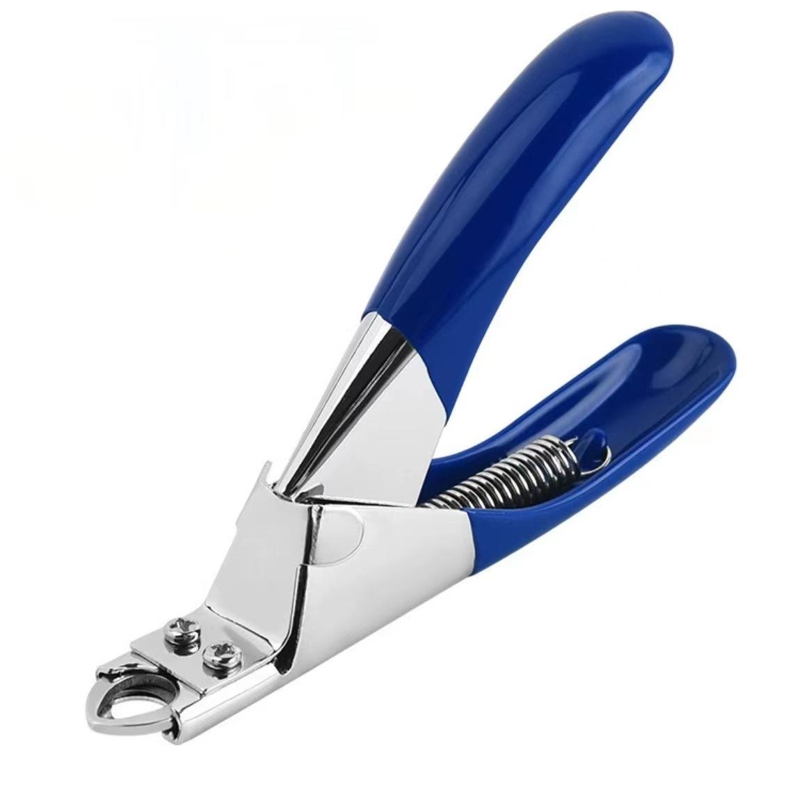 

Щипчики для ногтей домашних животных, щипчики для ногтей собак, кусачки для ногтей кошек из нержавеющей стали, когти для животных, ножницы для стрижки синий