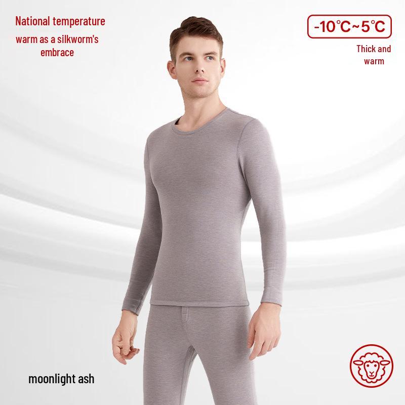 Női kasmírkeverék hőtermelő kerek nyakú termál szett: Antisztatikus, Bőrbarát, Őszi/Téli Alsónemű