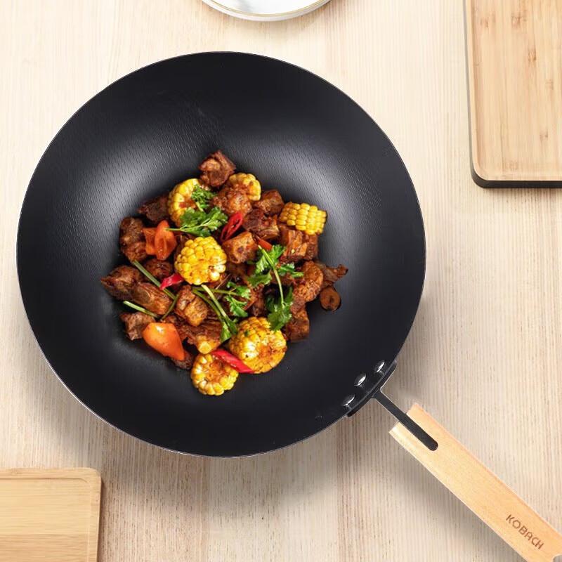 Kangbach 30cm Wrought Iron Wok