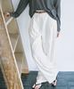 Onaenon Double-Pleat Semi-Wide Belt Pants New6Ml408