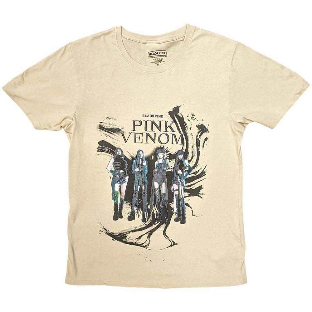 BlackPink Pink Venom Oil Stroke Official Mens Unisex T-Shirt 4XL