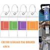 Steel Wire Cable Loop Cruise Luggage Tag Holders PVC Zip Seal Pouch Suitcase Label Holder Waterproof Clear Cruise Tags