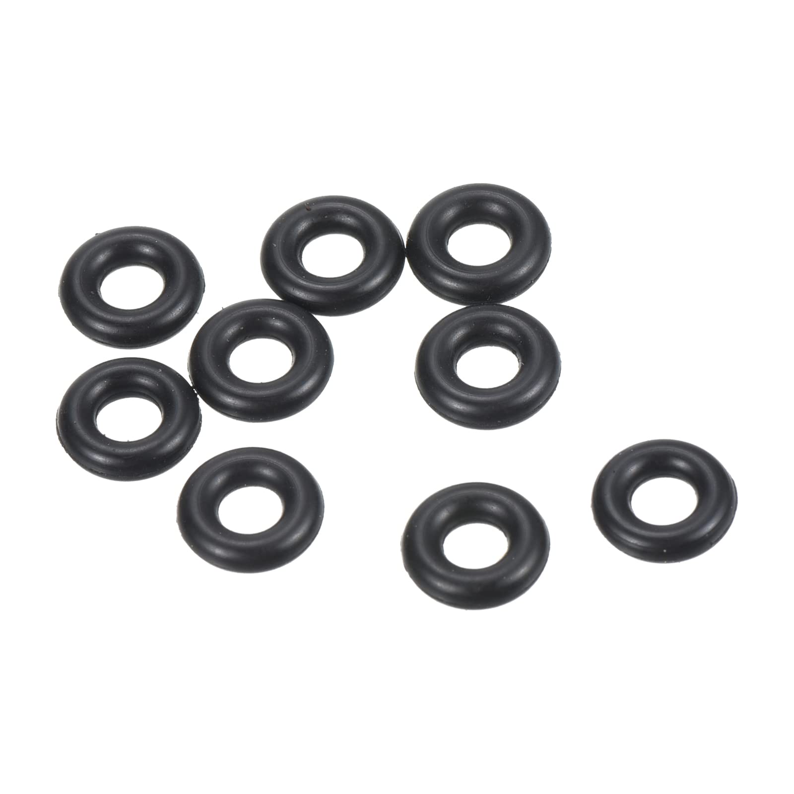 PATIKIL O-Ring Rubber Packing O-Ring Heat Resistant Oil Resistant Waterproof 7x3x2mm чёрный