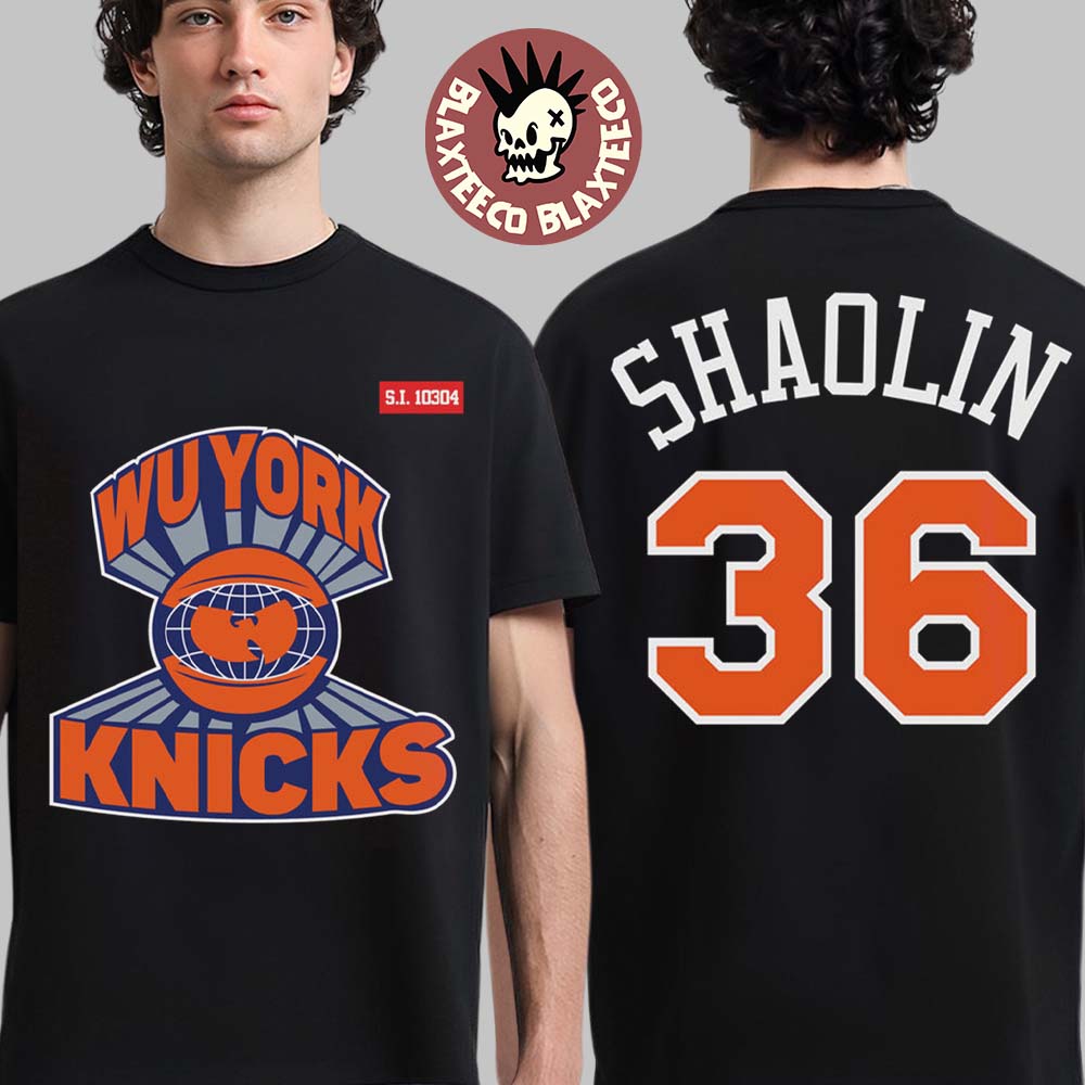 Wu-Tang Clan X New York Knicks 2026 Takeover NBA Champions Wu York T-Shirt