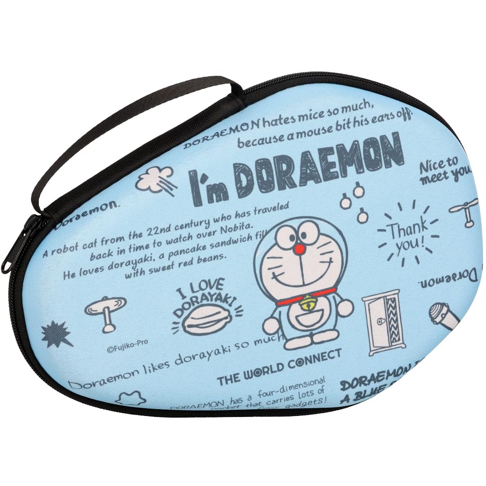 World DORAEMON Table Tennis Racket Case EV005 Pastel Blue [The Connect] I'm