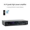 120x2W+80Wx2+80W Music Amplifier With Bluetooth-compatible 5.1 USB Card Slot And FM Radio For Home Entertainment