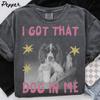 Maglietta Comfort Colors Cane Springer Spaniel Inglese, T-shirt Mamma di Cane Caffè Freddo, Regali Divertenti per la Festa della Mamma, Maglietta Dog Mama, Maglietta per Animali Domestici, Trendy