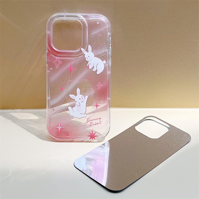 Zhitai Bracelet Mobile Phone Case for iPhone 11/12/13/14/15/16Pro, Mirror Paper Design, Suitable for Phantom and Promax Models