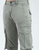 MONTE CARLO Men's Slim Fit Solid Cargo Pants