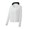 Womens UPF50 Sun Protection Hooded Cover-Up Lightweight Breathable Long Sleeve Outdoor Travel Beach Swim