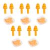 5Pairs Soft Ear Plug Waterproof Comfort Colorful Silicone Earplugs Ear Protection Sound Insulation Anti-Noise for Sleep Swimming
