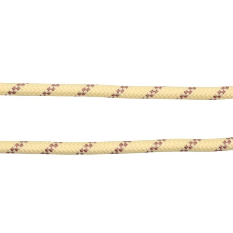 Two-Dog Rope with Braided Rope Construction, Cushioned Handle, and Rotating Connector for Neighborhood Walking Use